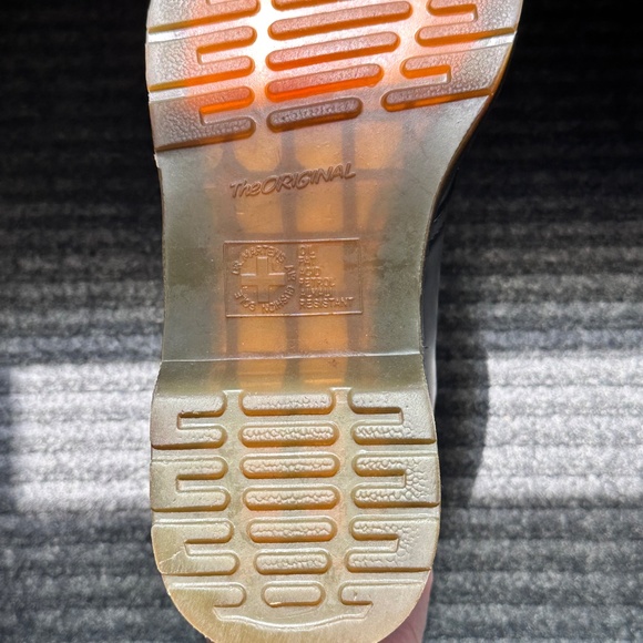 1461 Black Smooth Leather Oxfords- Women’s Size 8 - Picture 6 of 12